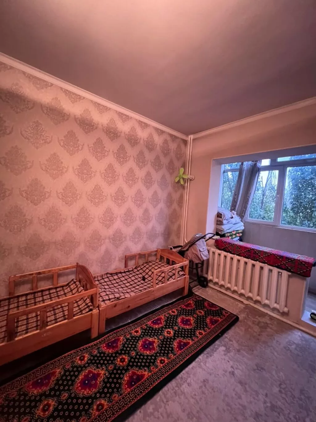 3 комнаты, 79 м², Восток-5 мкр 105 серия, 4 этаж, Требуется ремонт
