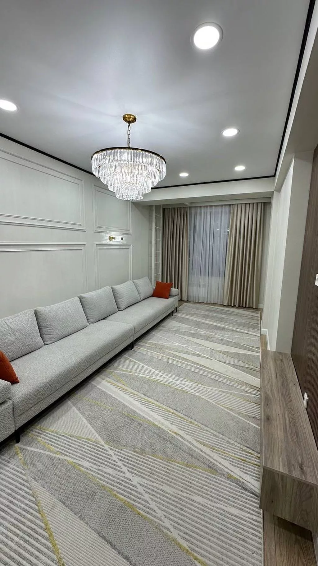 2 комнаты, 59 м², Асанбай мкр Элитка, 11 этаж, Дизайнерский ремонт