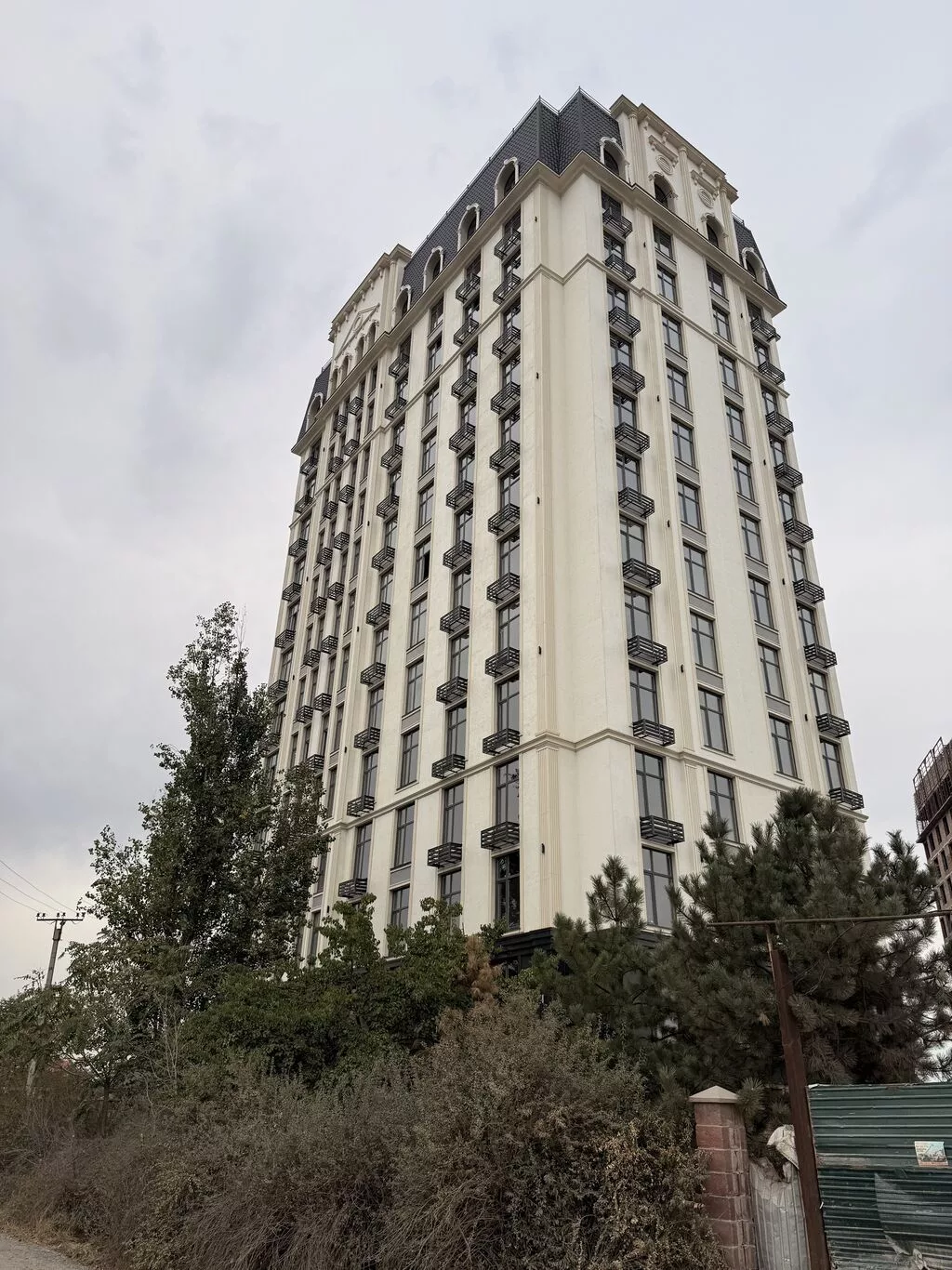 2 комнаты, 66 м², Ак-Орго ж/м Элитка, 6 этаж, ПСО (под самоотделку)