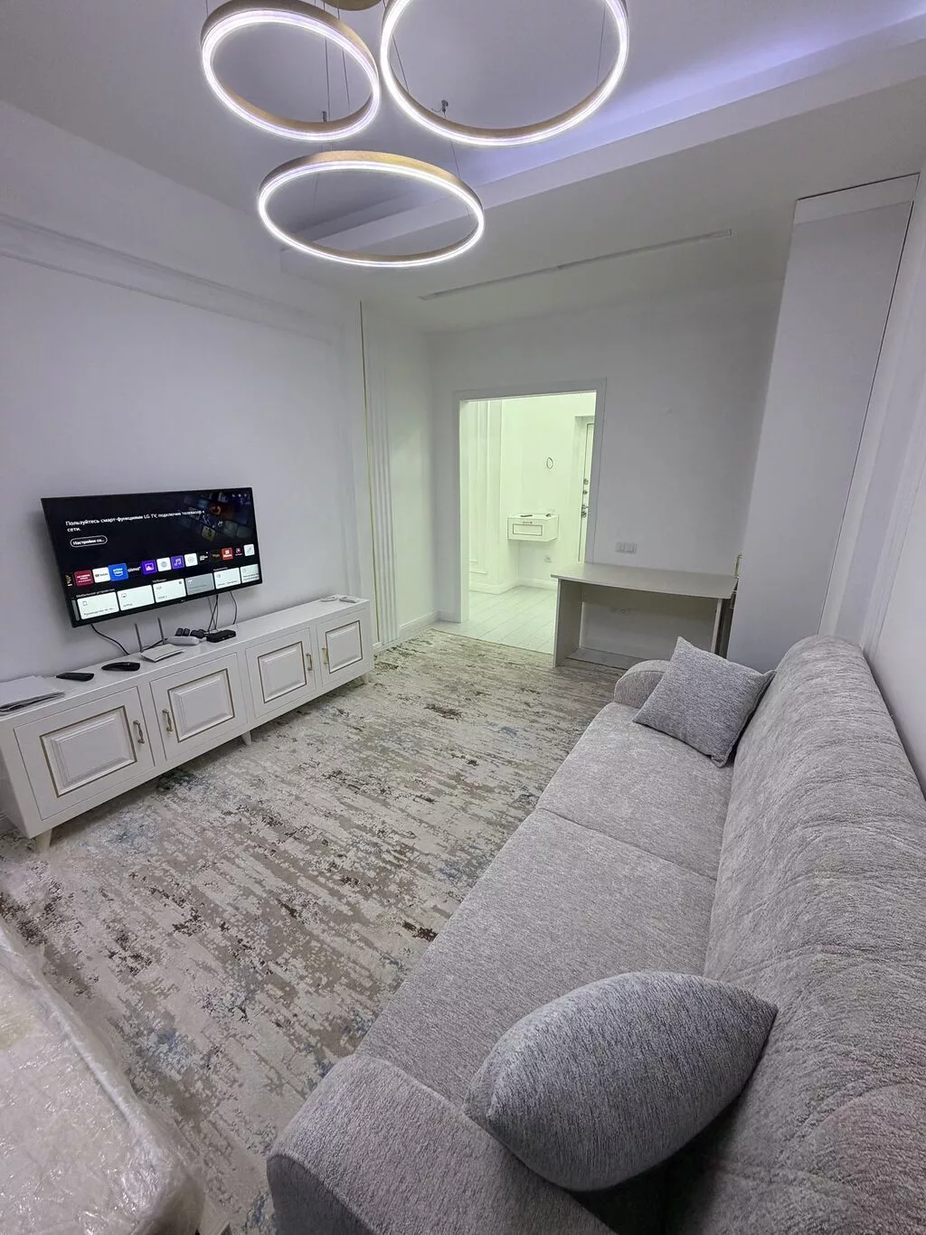 1 комната, 46 м², Асанбай мкр Элитка, 11 этаж, Дизайнерский ремонт