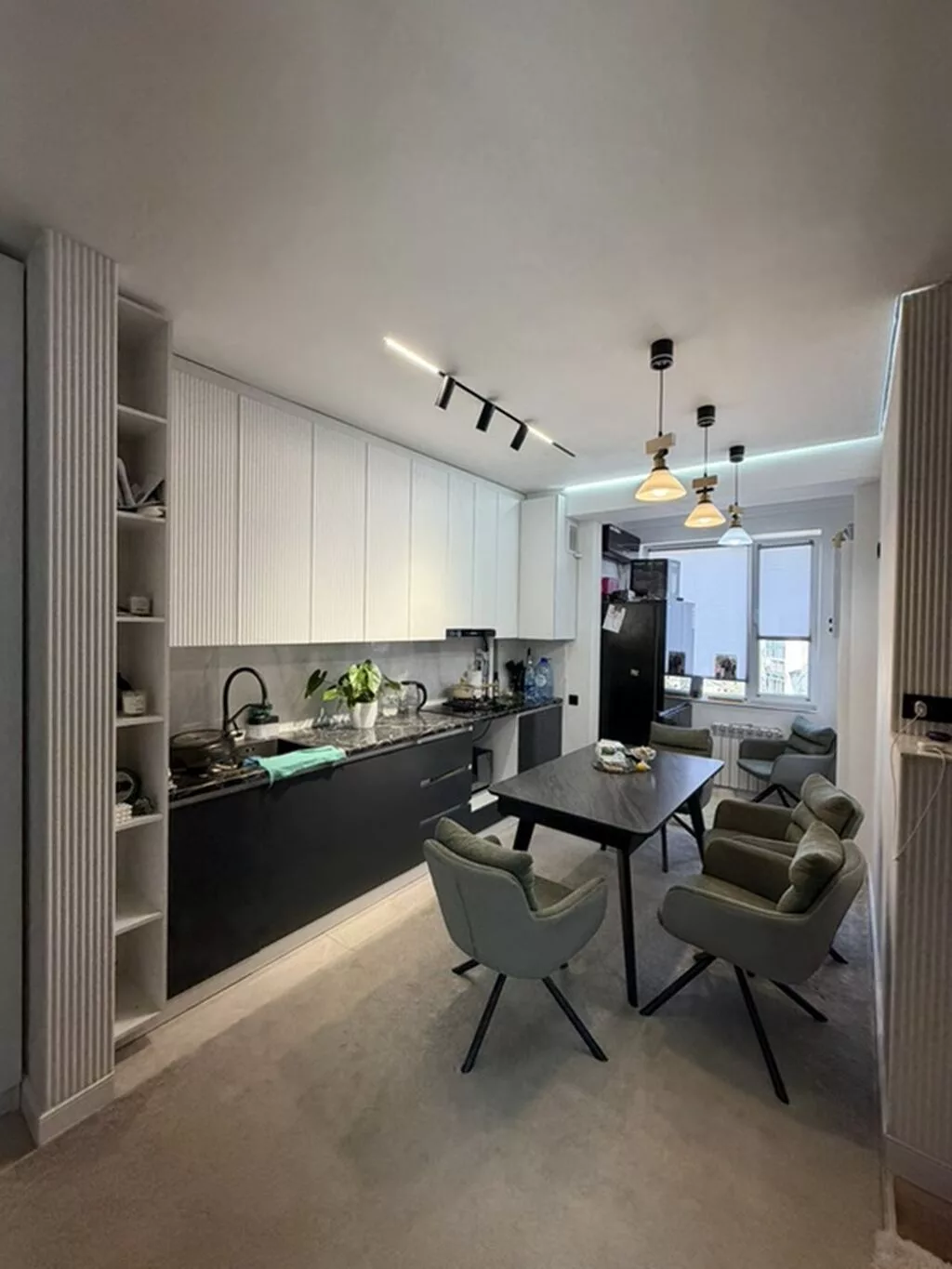 2 комнаты, 45 м², 9 этаж, Дизайнерский ремонт