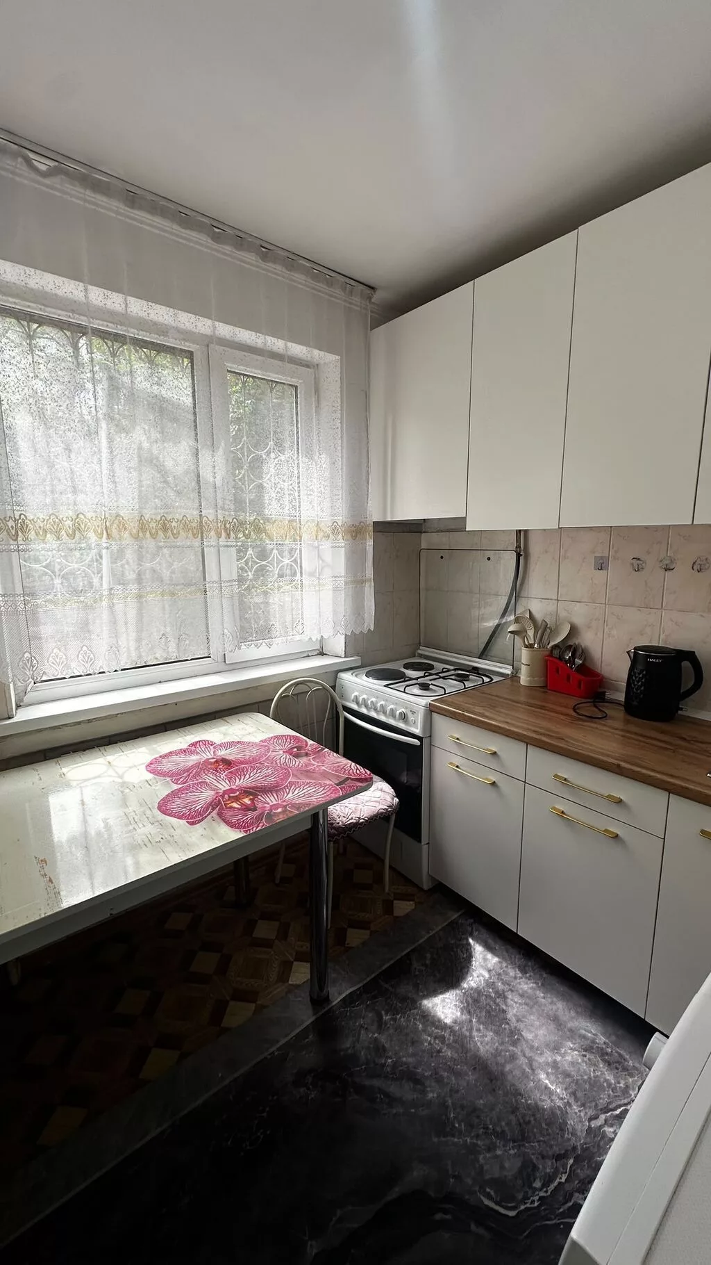 2 комнаты, 44 м², Кок-Жар мкр 104 серия, 1 этаж, Косметический ремонт