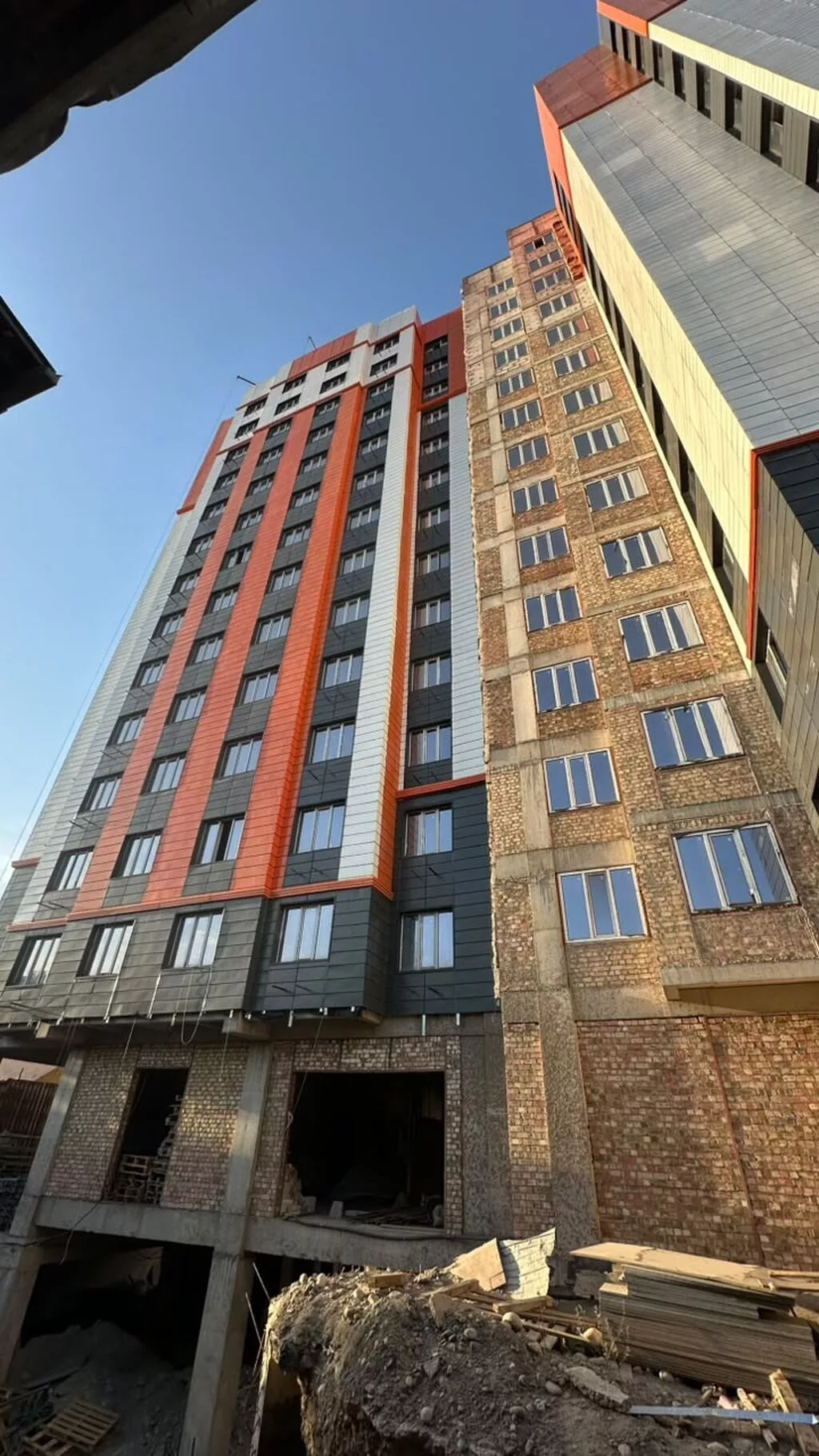 1 комната, 44 м², Восток-5 мкр Элитка, 7 этаж, ПСО (под самоотделку)