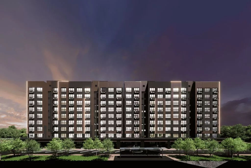 1 комната, 44 м², 105 серия, 3 этаж, ПСО (под самоотделку)