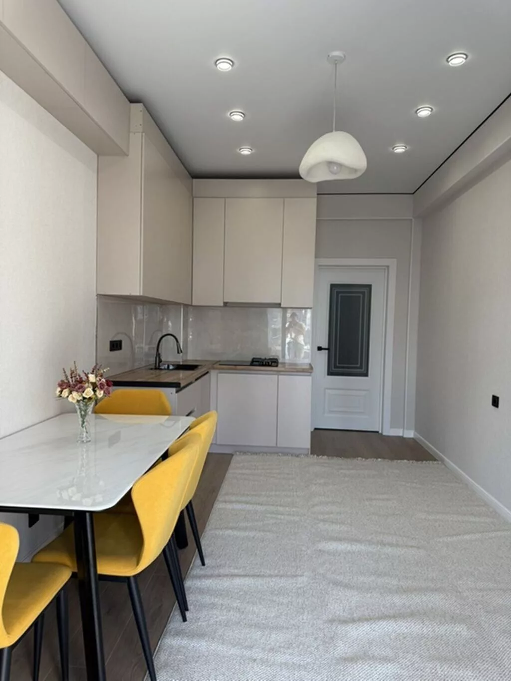 2 комнаты, 60 м², Асанбай мкр Элитка, 8 этаж, Свежий ремонт