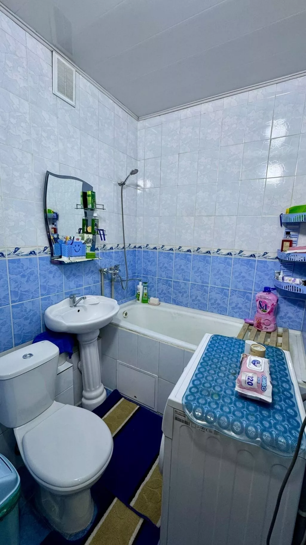 1 комната, 33 м², Кок-Жар мкр 105 серия, 7 этаж, Свежий ремонт