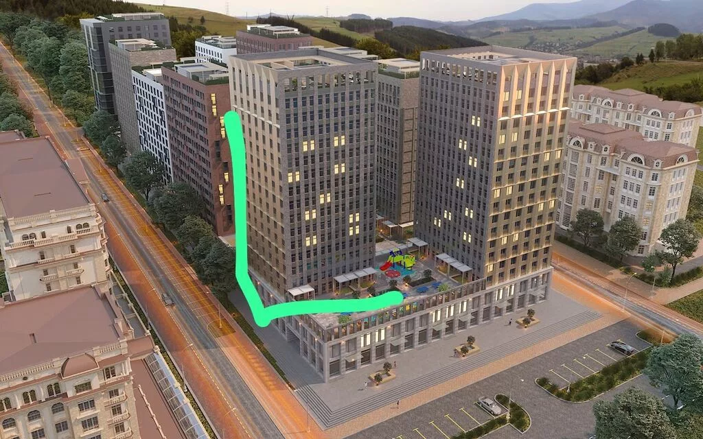 3 комнаты, 140 м², Асанбай мкр Элитка, 8 этаж, ПСО (под самоотделку)