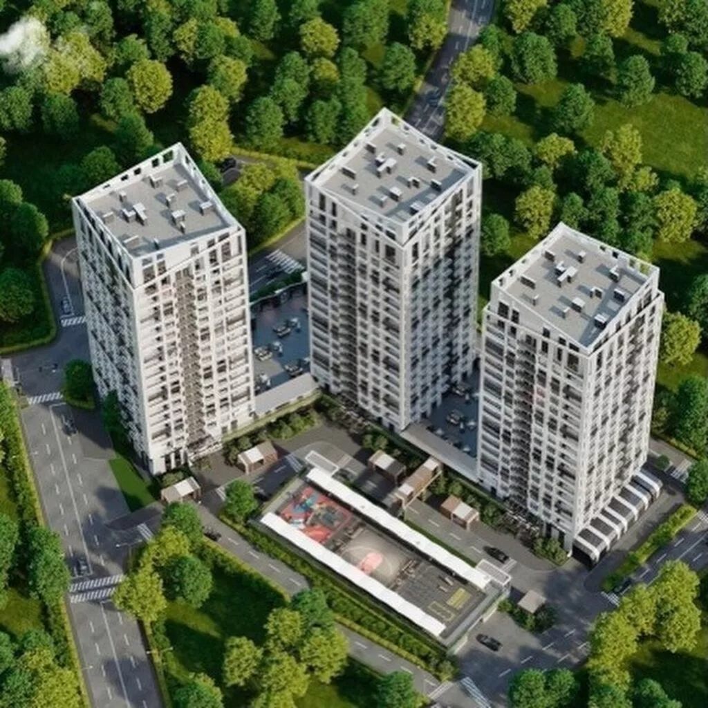 Строится, Элитка, 1 комната, 48 м²