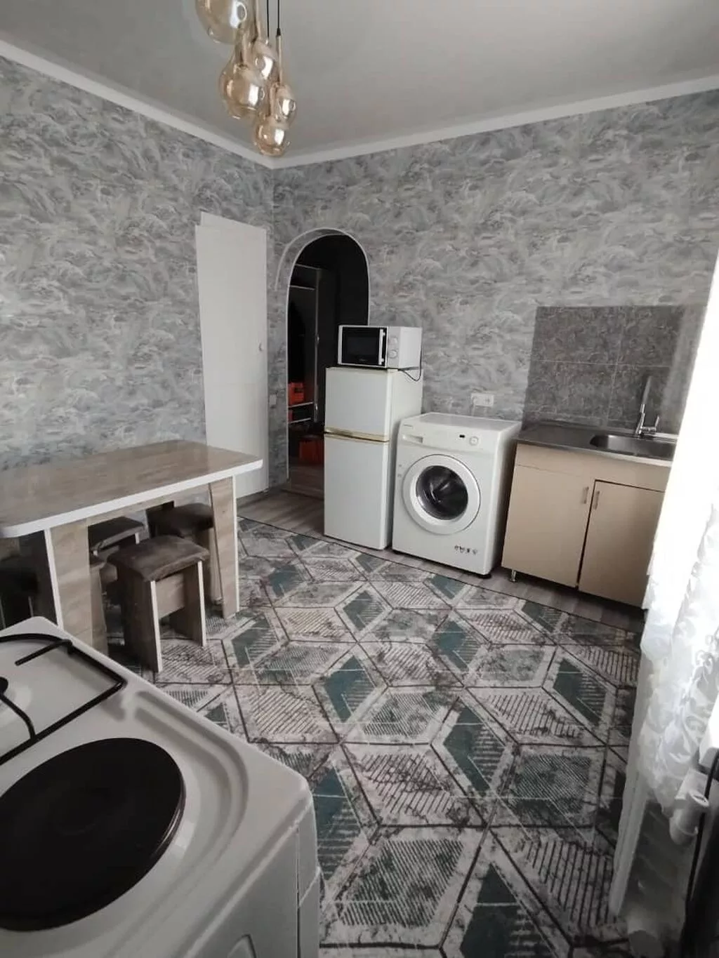 1 комната, 45 м², 2 этаж, Свежий ремонт