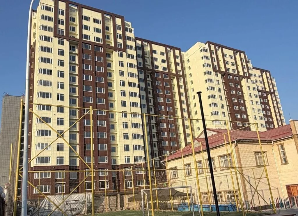 2 комнаты, 76 м², Пишпек Элитка, 16 этаж, ПСО (под самоотделку)