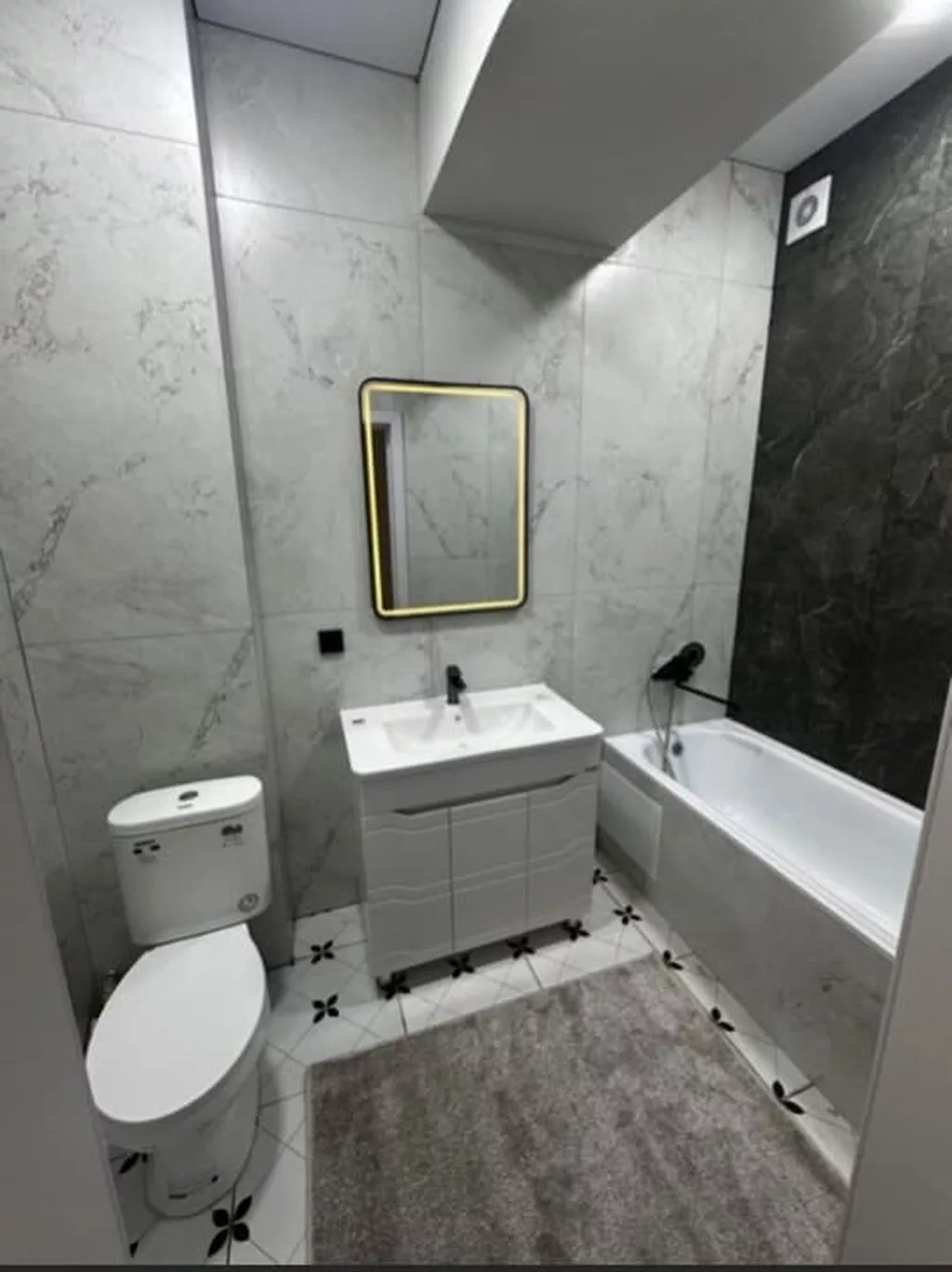 1 комната, 50 м², Пишпек Элитка, 8 этаж, Евроремонт