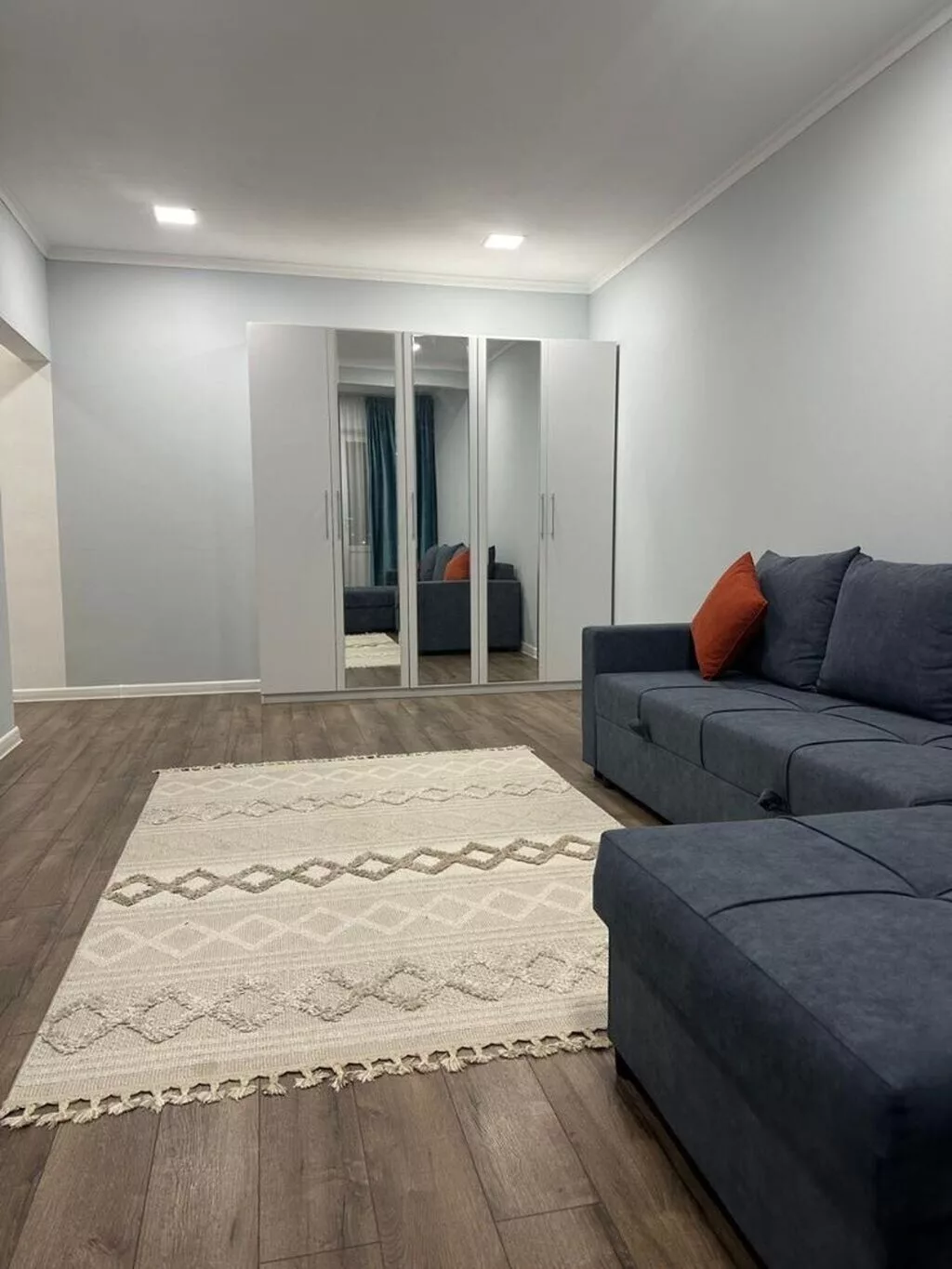 1 комната, 52 м², Кок-Жар мкр Элитка, 8 этаж, Евроремонт