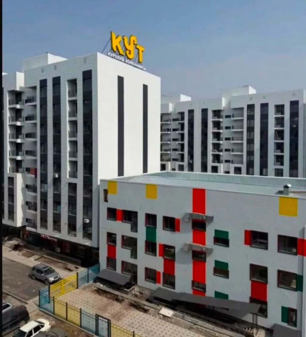 2 комнаты, 65 м², Дордой Моторс рынок Элитка, 3 этаж, ПСО (под самоотделку)