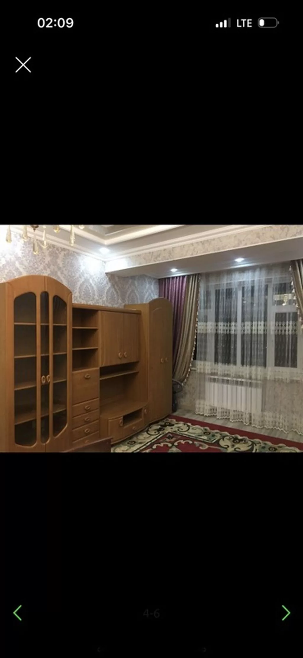 Сдаётся уютная 2‑комнатная квартира с отдельной кухней. Нурзаман