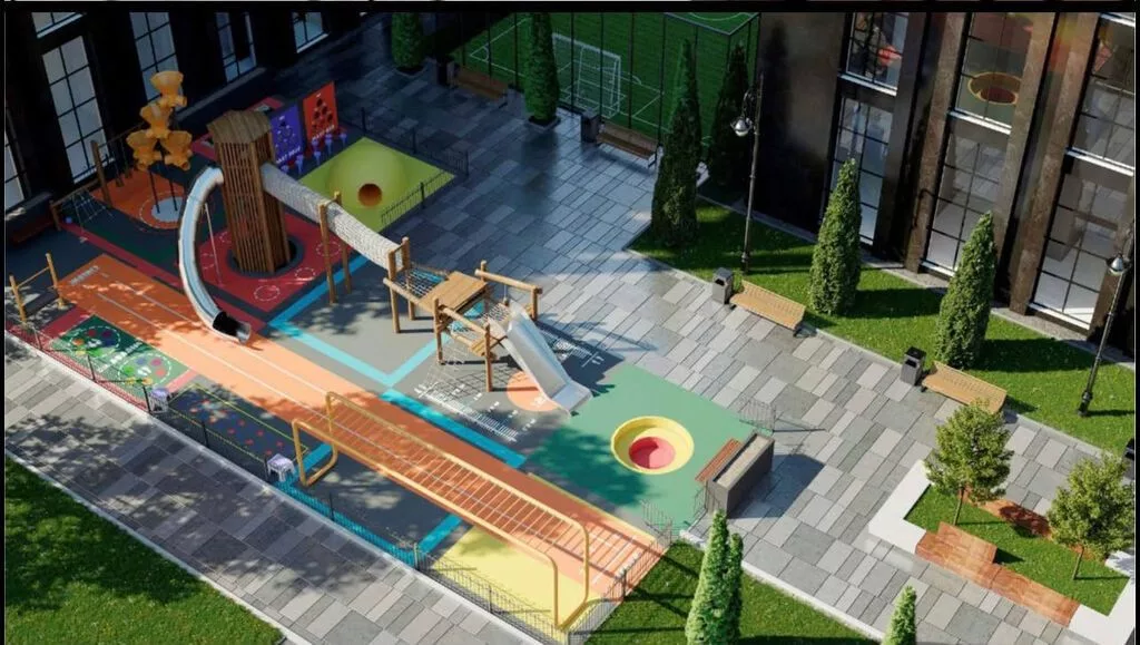 Строится, Элитка, 2 комнаты, 82 м²