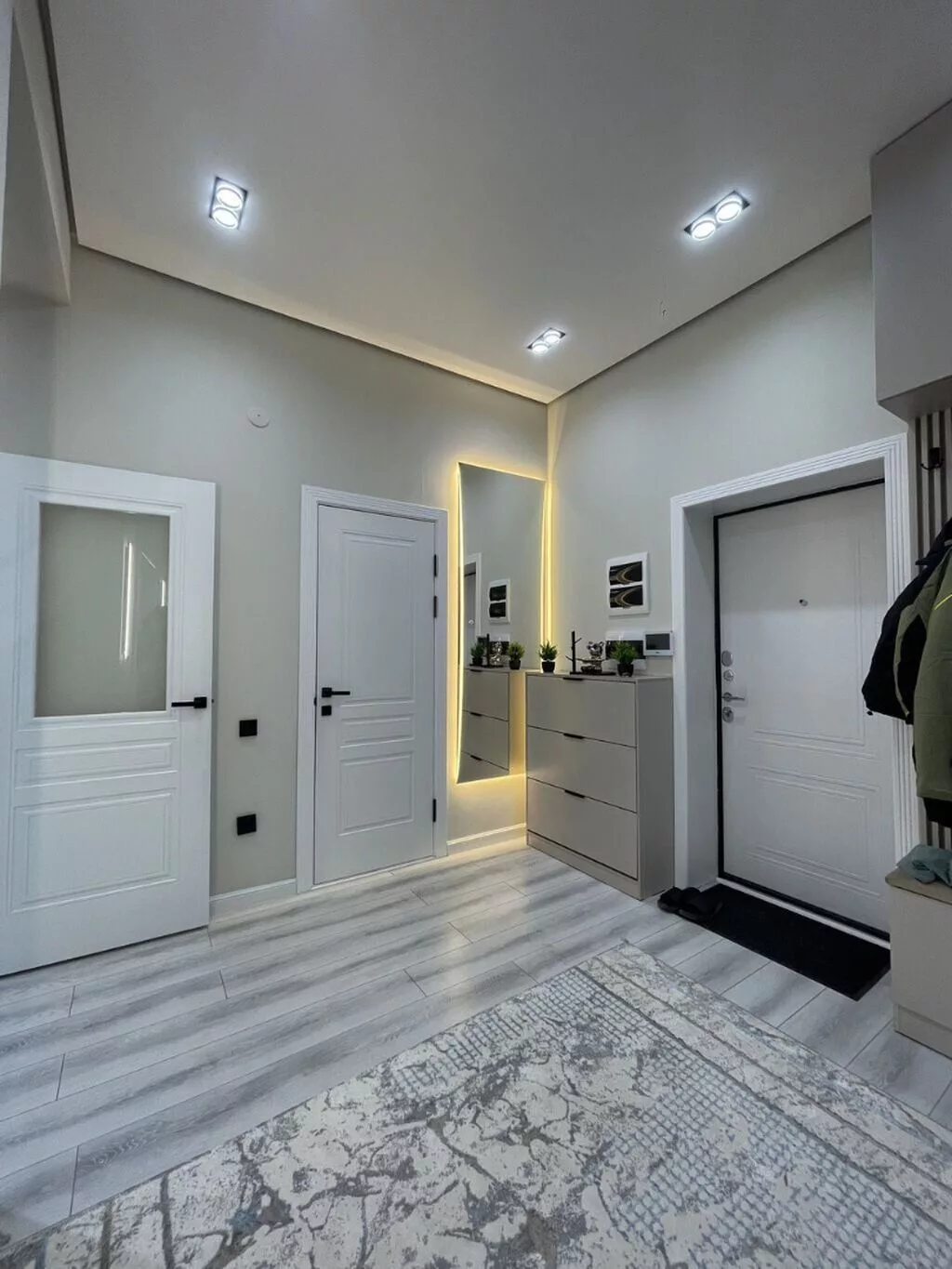2 комнаты, 78 м², Асанбай мкр Элитка, 11 этаж, Дизайнерский ремонт