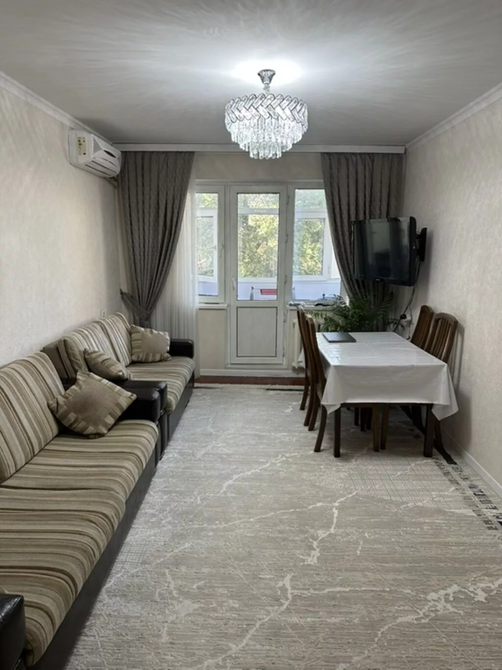 3 комнаты, 58 м², 4 мкр 104 серия, 3 этаж, Косметический ремонт