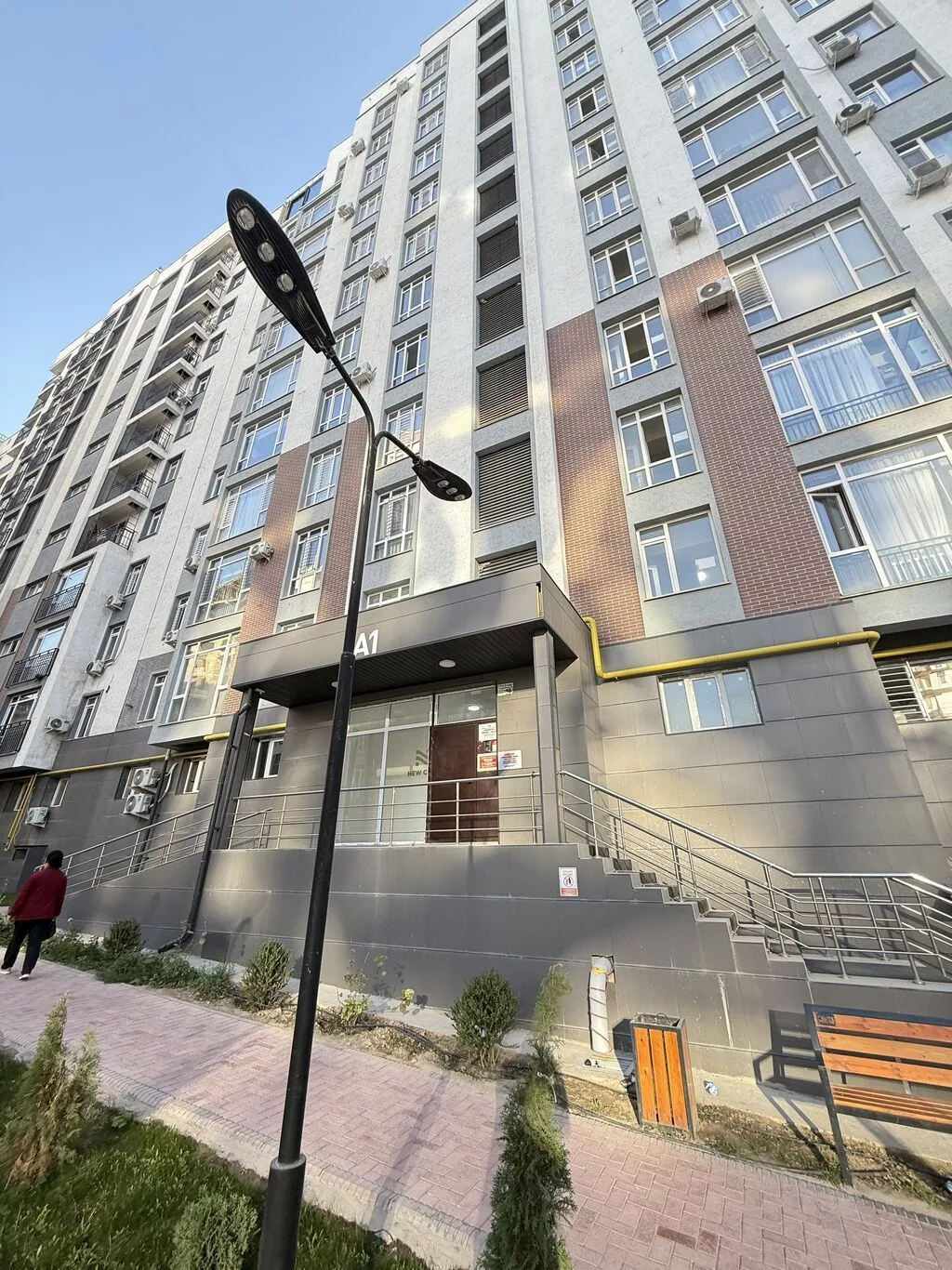1 комната, 36 м², Асанбай мкр Элитка, 10 этаж, ПСО (под самоотделку)