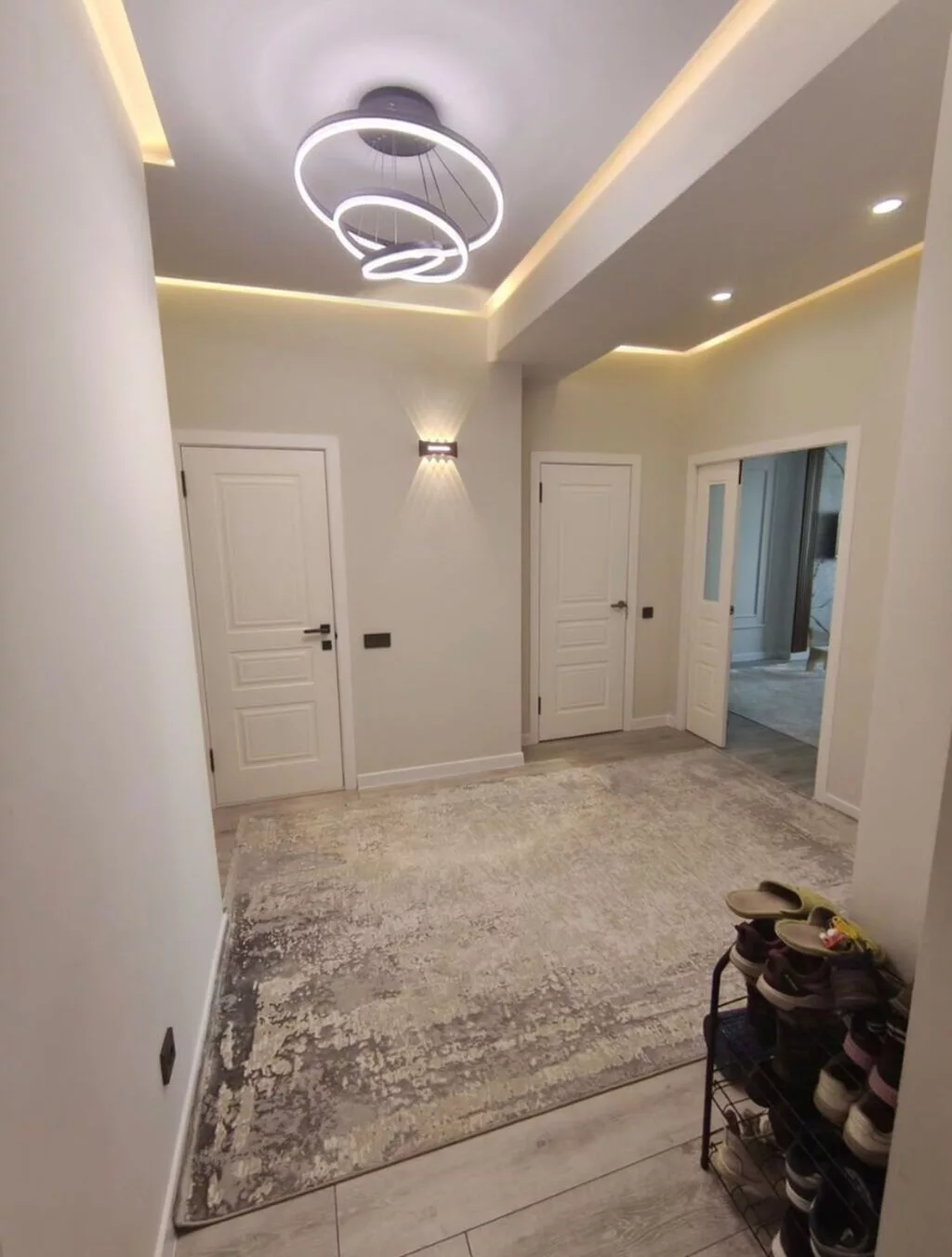 2 комнаты, 66 м², Тунгуч мкр Элитка, 8 этаж, Дизайнерский ремонт