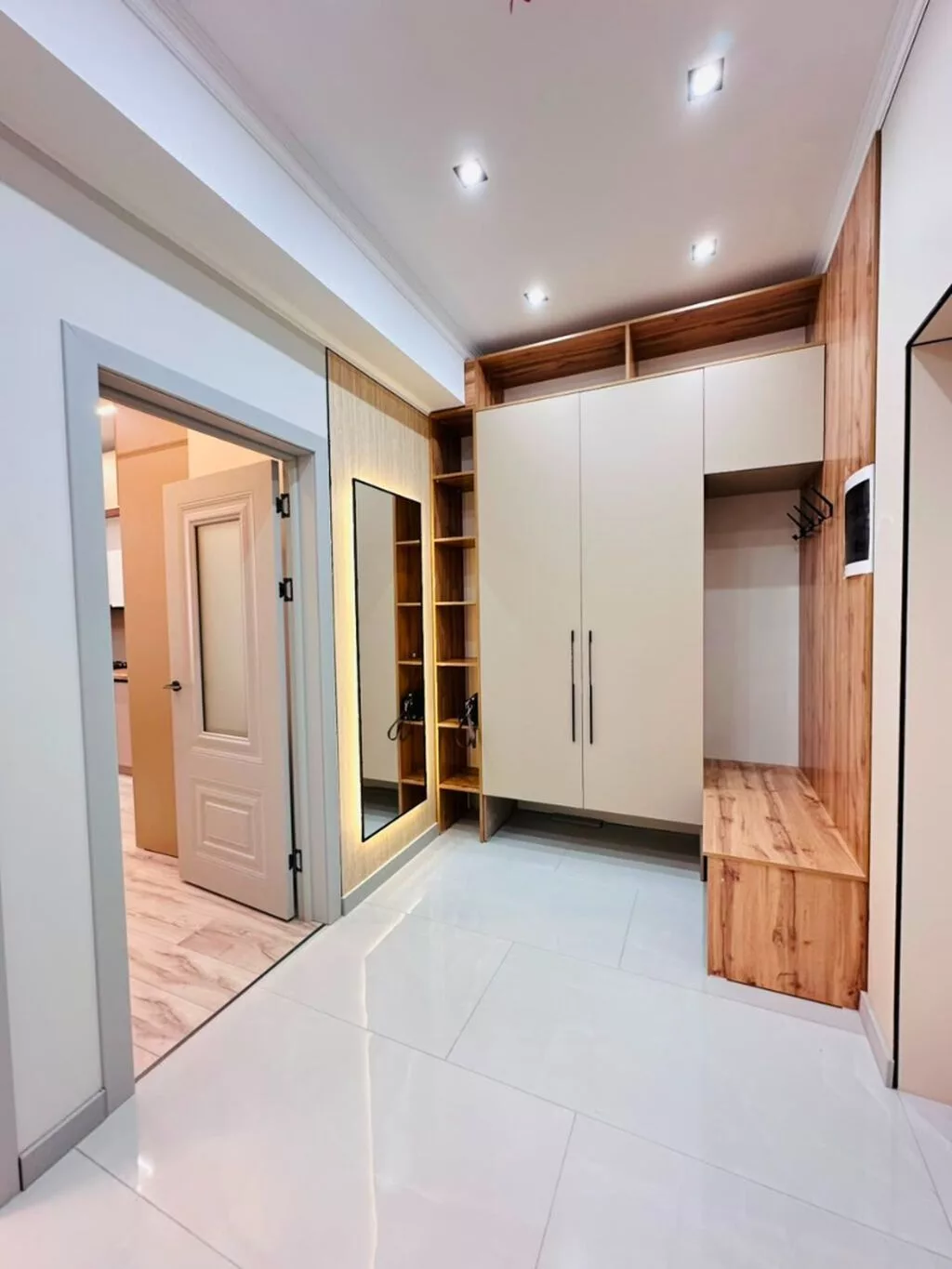 2 комнаты, 58 м², Асанбай мкр Элитка, 8 этаж, Свежий ремонт