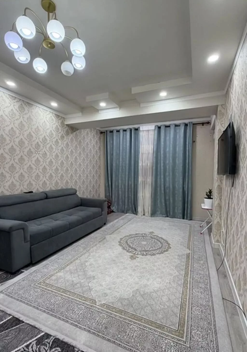 1 комната, 38 м², Тунгуч мкр Элитка, 4 этаж, Свежий ремонт