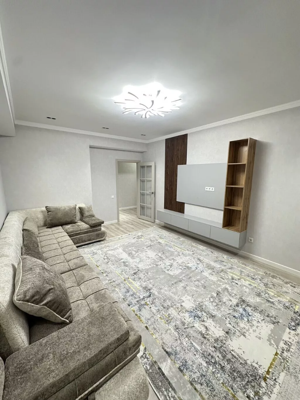 2 комнаты, 66 м², Кок-Жар мкр Элитка, 12 этаж, Свежий ремонт
