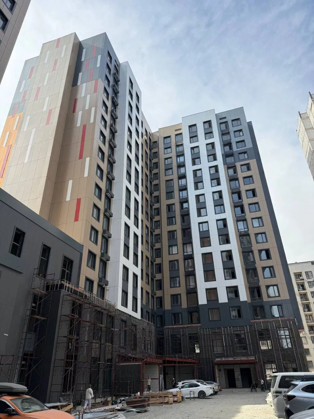 2 комнаты, 77 м², Технопарк Элитка, 13 этаж, ПСО (под самоотделку)