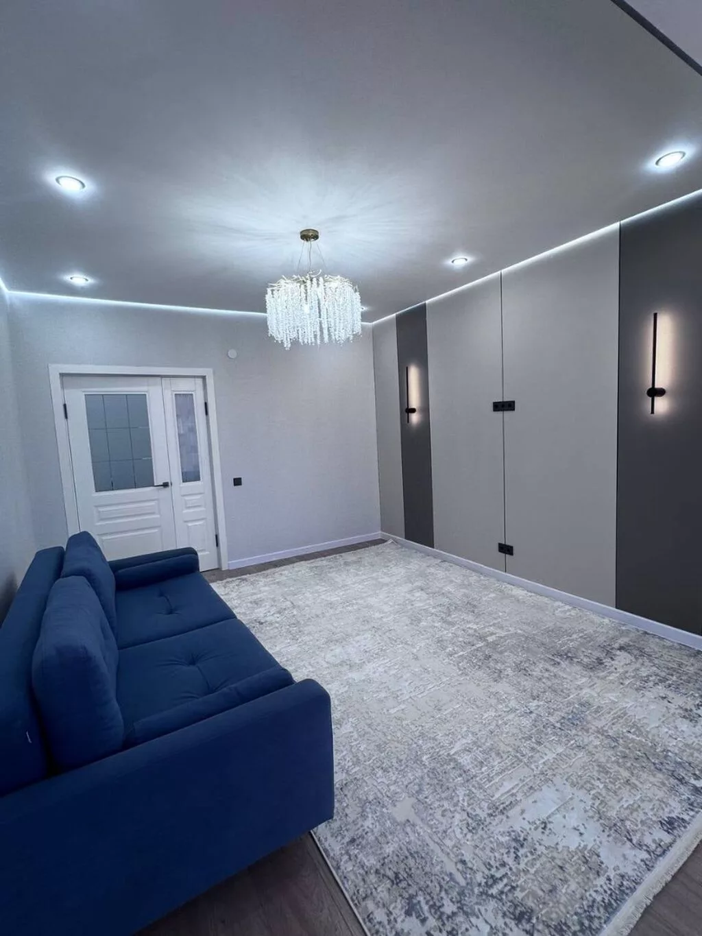 1 комната, 48 м², Кок-Жар мкр Элитка, 8 этаж, Евроремонт