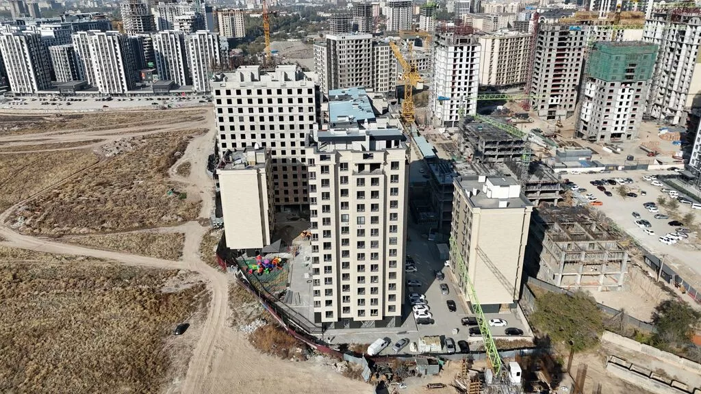 4 комнаты, 154 м², Асанбай мкр Элитка, 13 этаж, ПСО (под самоотделку)