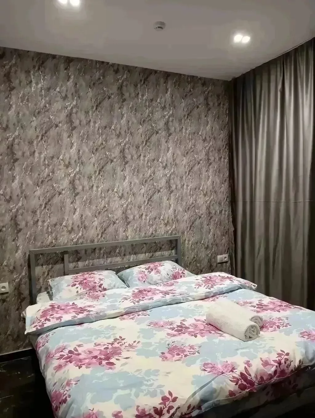 1 комната, Аламедин-1 мкр, Душевая кабина, Постельное белье, Кондиционер