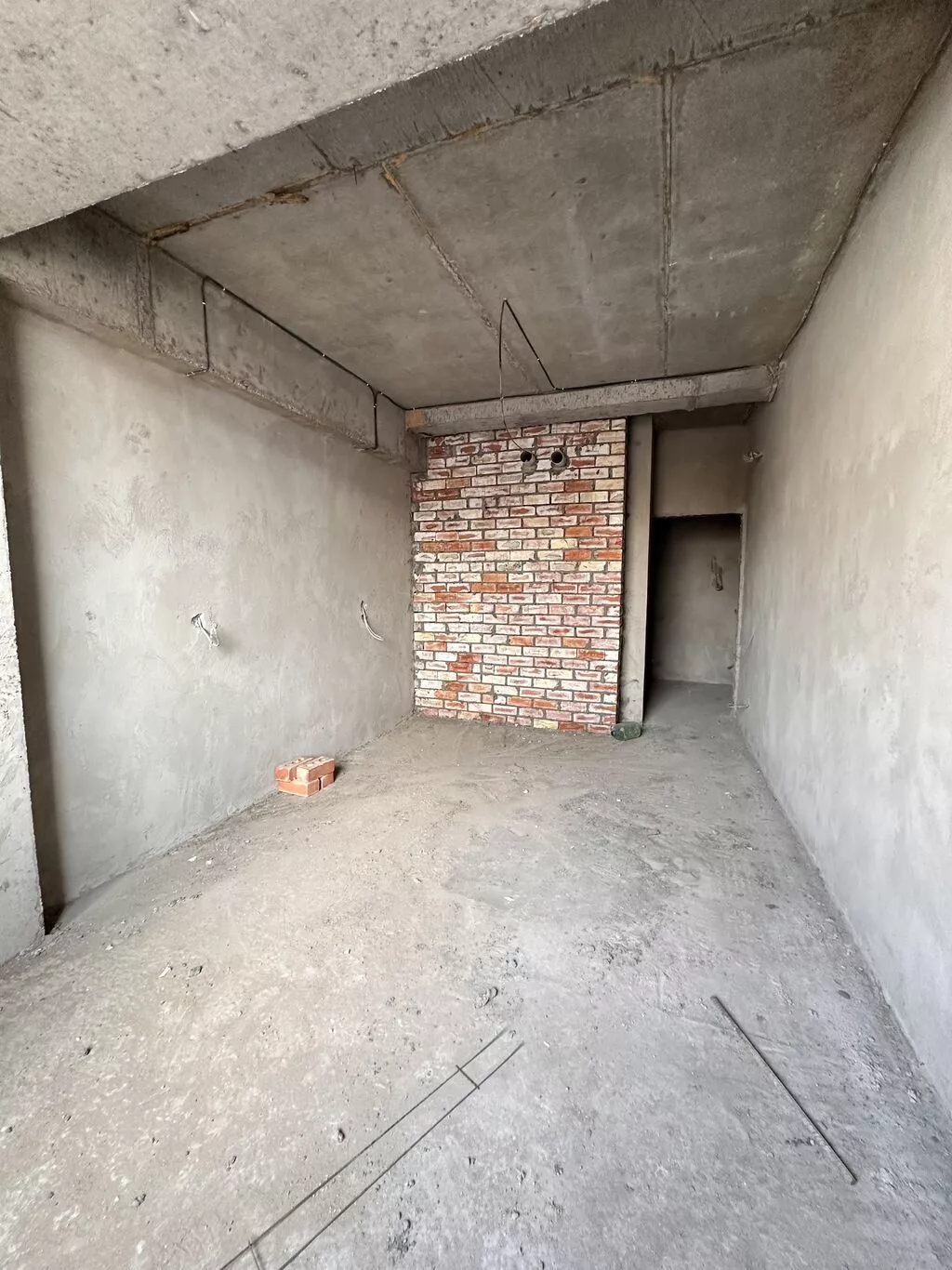 1 комната, 53 м², Ак-Кеме Элитка, 9 этаж, ПСО (под самоотделку)