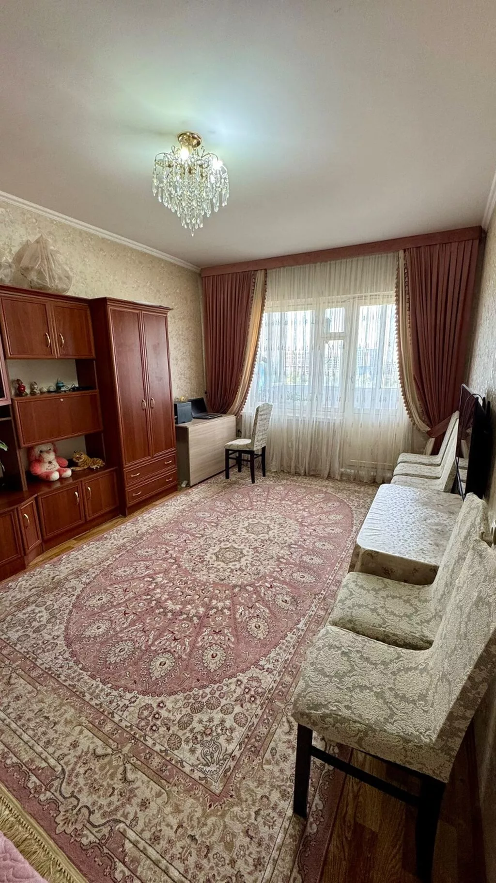 1 комната, 33 м², Кок-Жар мкр 105 серия, 7 этаж, Свежий ремонт