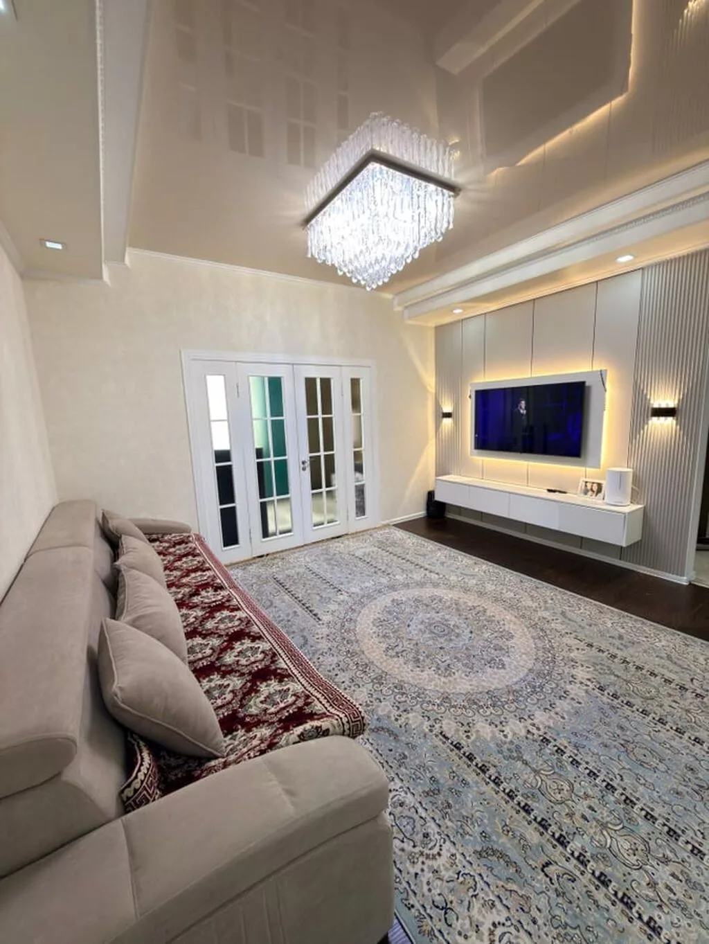2 комнаты, 55 м², АЮ Гранд Элитка, 4 этаж, Евроремонт