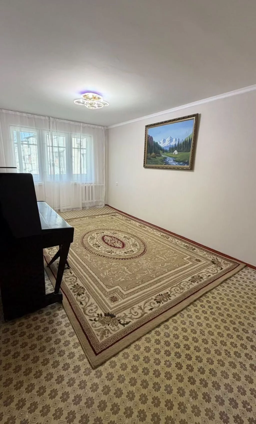 3 комнаты, 58 м², Центральная мечеть 104 серия, 3 этаж, Косметический ремонт