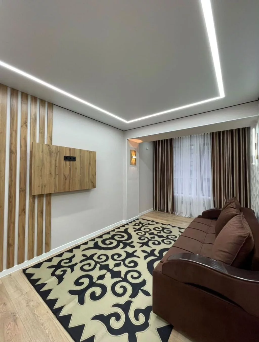 1 комната, 42 м², ул. Горького / Алматинка Элитка, 3 этаж, Дизайнерский ремонт