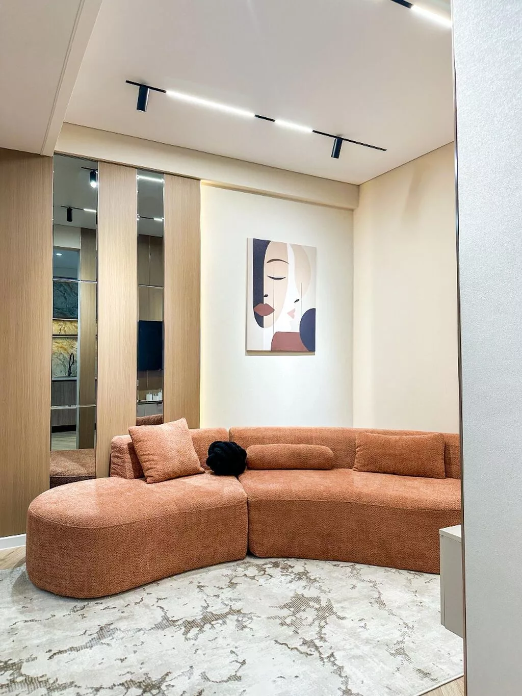 2 комнаты, 53 м², Кок-Жар ж/м Элитка, 6 этаж, Дизайнерский ремонт