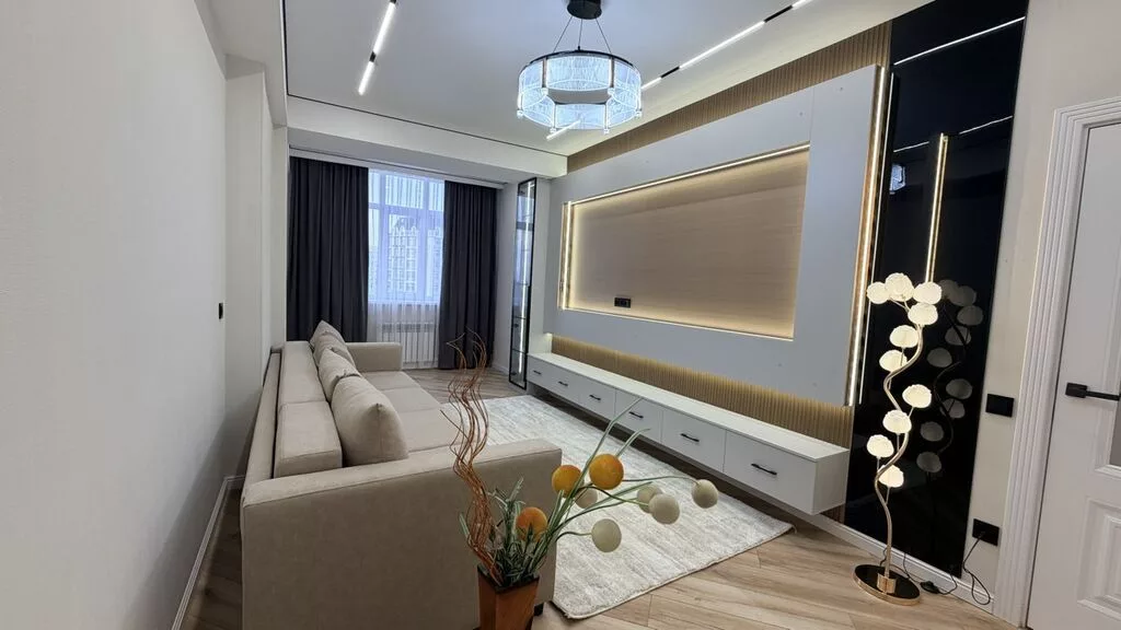 2 комнаты, 70 м², Джал-15 Элитка, 9 этаж, Дизайнерский ремонт