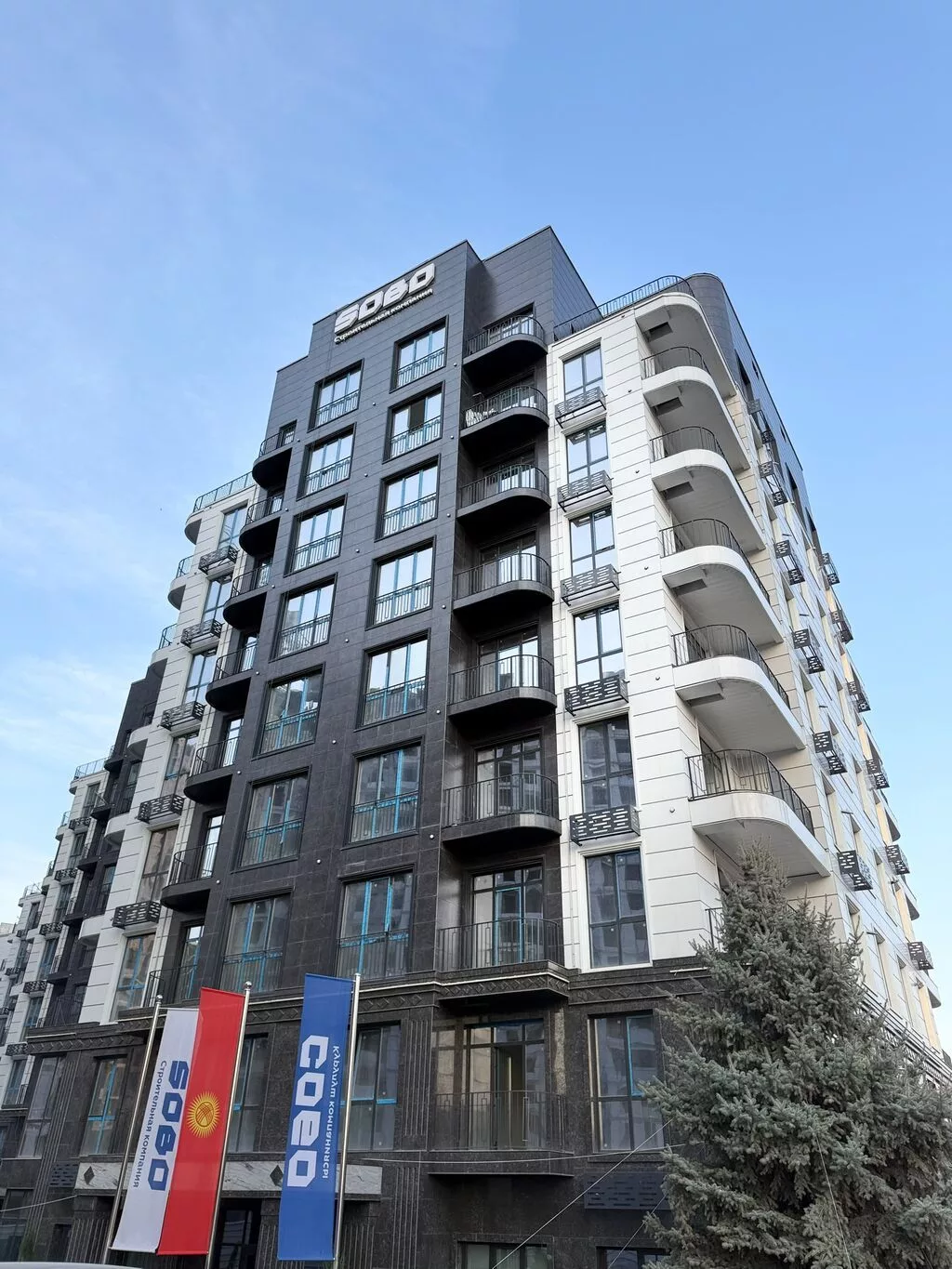 2 комнаты, 61 м², Орто-Сай с. Элитка, 2 этаж, ПСО (под самоотделку)