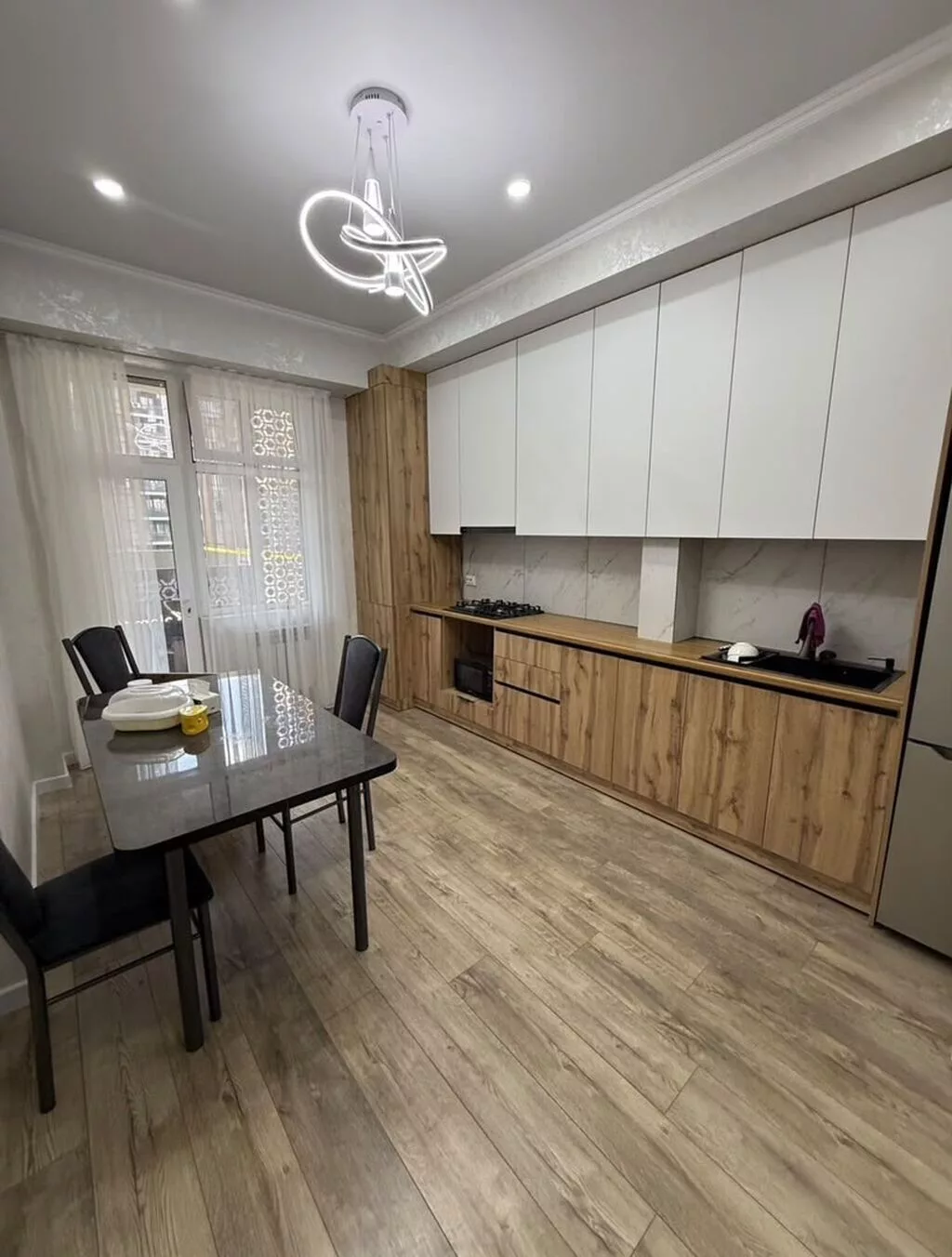 Продаётся просторная евродвушка (64 м²) в ЖК «Aalam City» прямо над