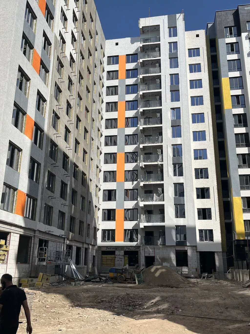 1 комната, 49 м², Кок-Жар ж/м Элитка, 11 этаж, ПСО (под самоотделку)