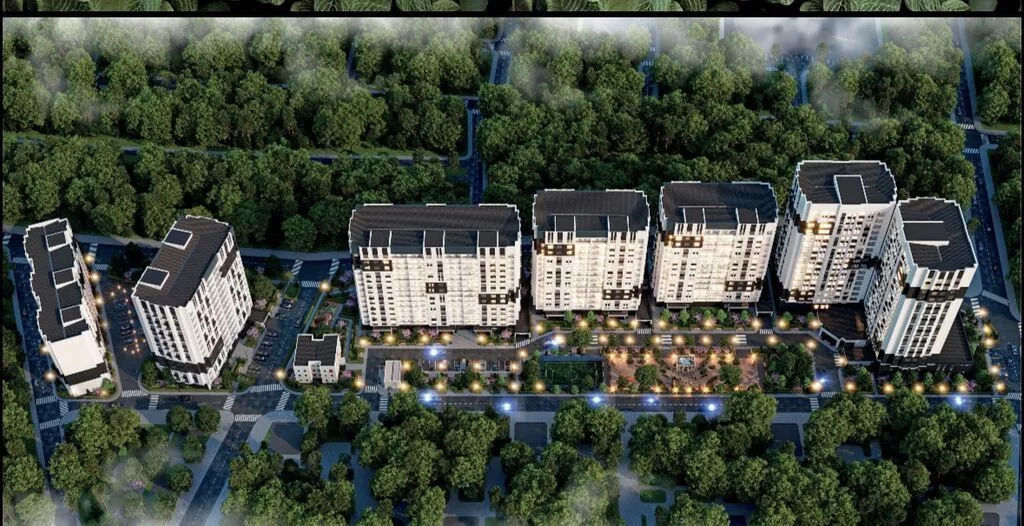 Строится, Элитка, Студия, 117 м²