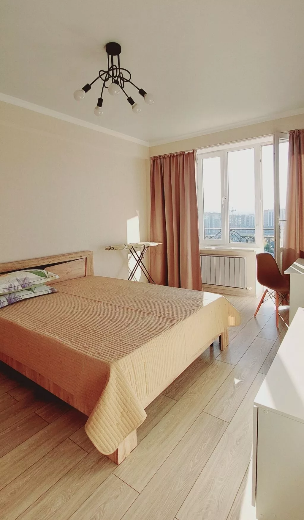 1 комната, 45 м², Асанбай мкр Элитка, 9 этаж, Свежий ремонт