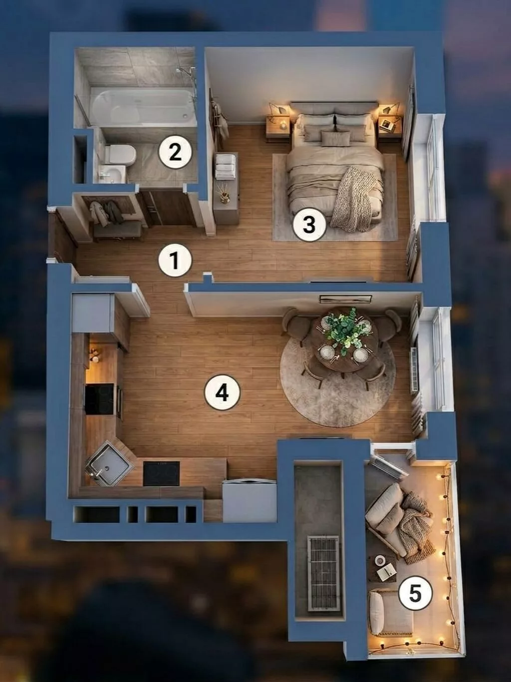 1 комната, 40 м², Технопарк Элитка, 9 этаж, ПСО (под самоотделку)