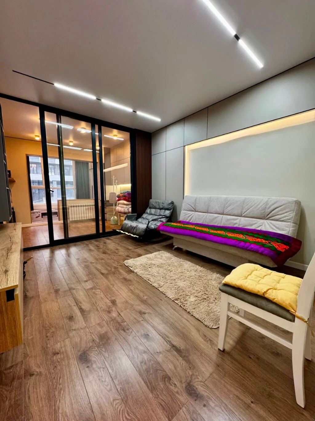 2 комнаты, 54 м², Технопарк Элитка, 1 этаж, Дизайнерский ремонт