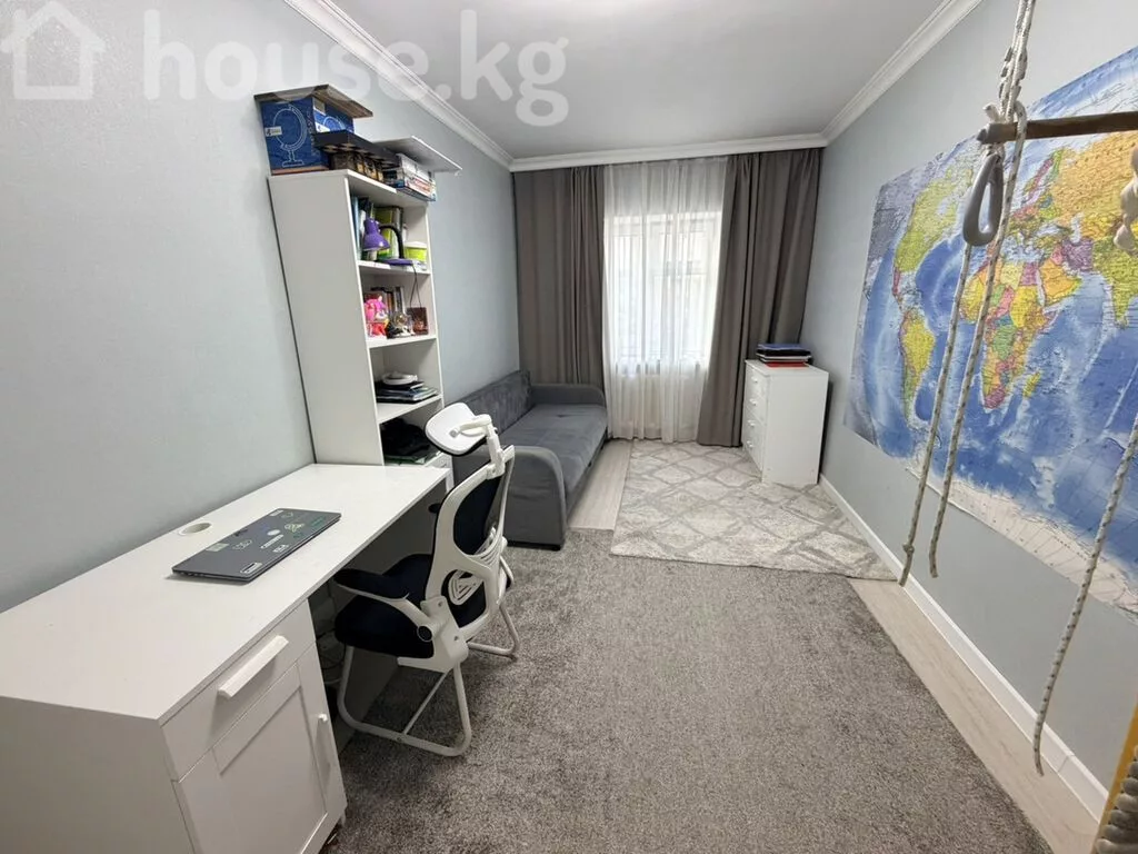 3 комнаты, 60 м², 5 мкр 104 серия, 4 этаж, Евроремонт