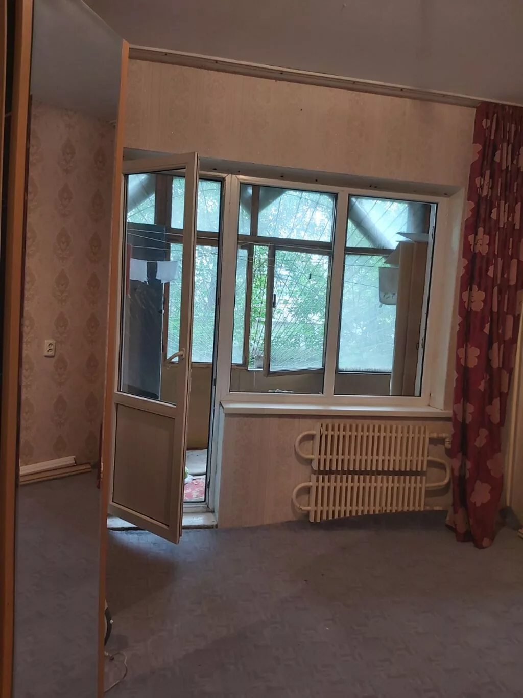 2 комнаты, 48 м², 1000 мелочей 105 серия, 1 этаж, Старый ремонт