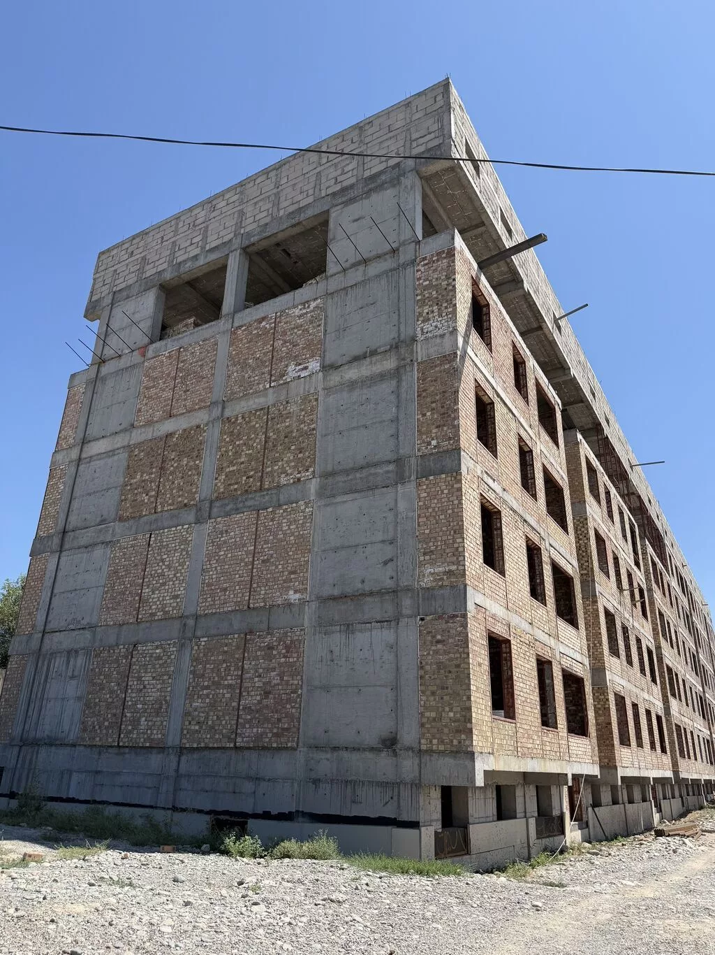3 комнаты, 87 м², Энесай ж/м Элитка, 5 этаж, ПСО (под самоотделку)