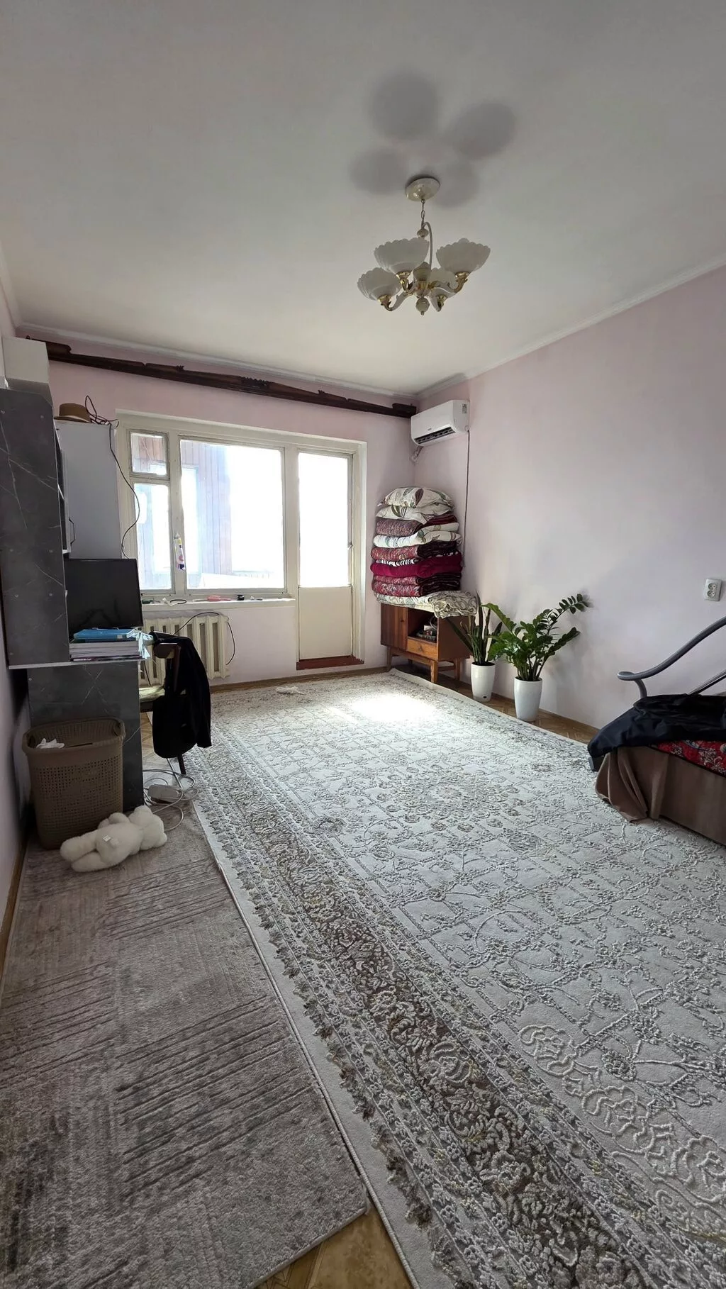 1 комната, 40 м², Аламедин-1 мкр 106 серия, 9 этаж, Старый ремонт