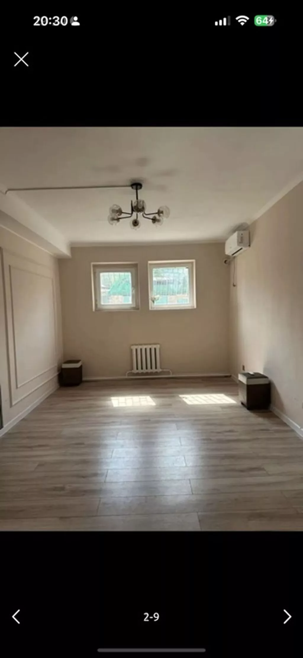 Продажа офисов 23 м², С ремонтом, Многоэтажное здание, 1 этаж