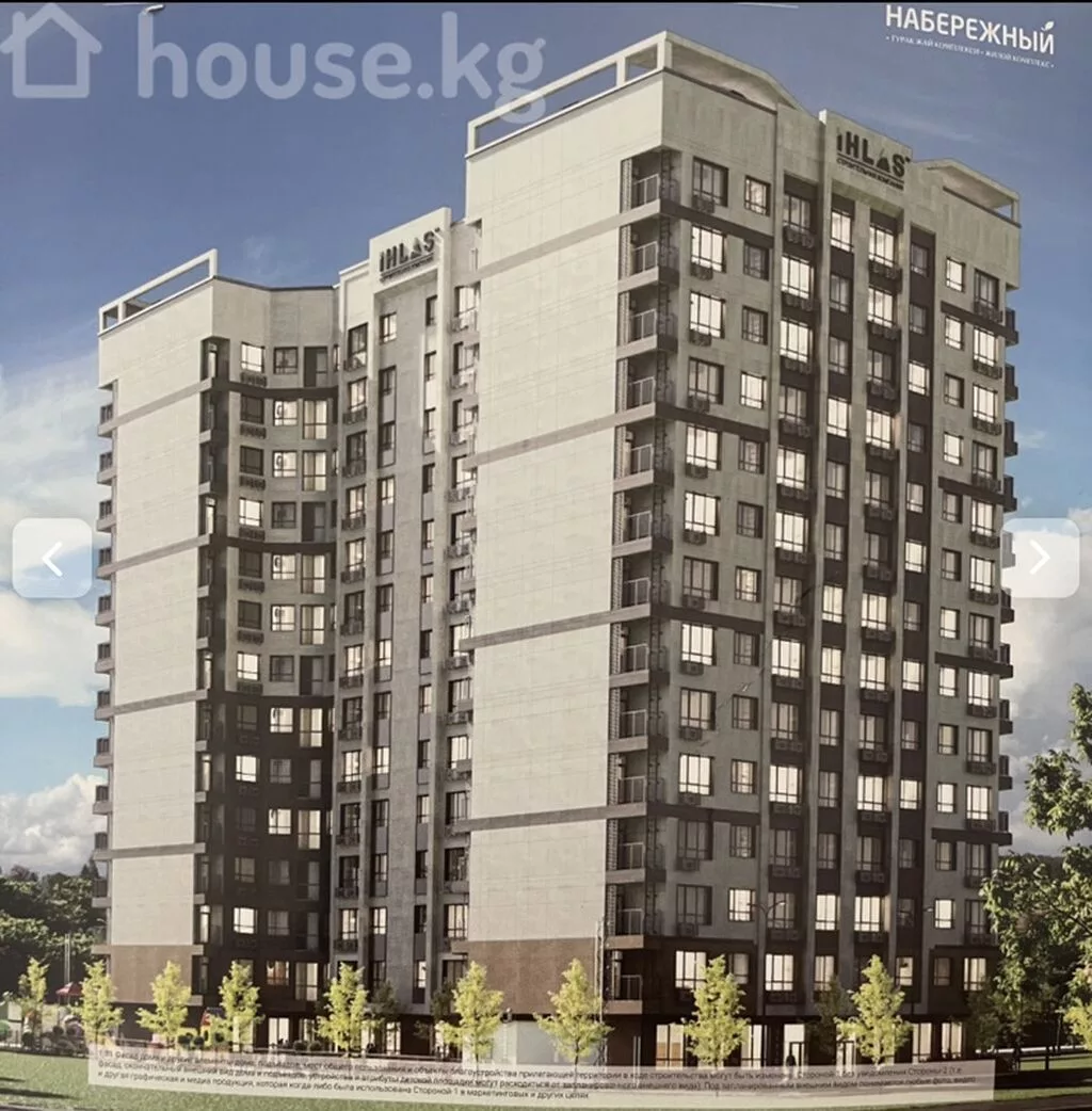 3 комнаты, 111 м², 6 мкр Элитка, 7 этаж, ПСО (под самоотделку)
